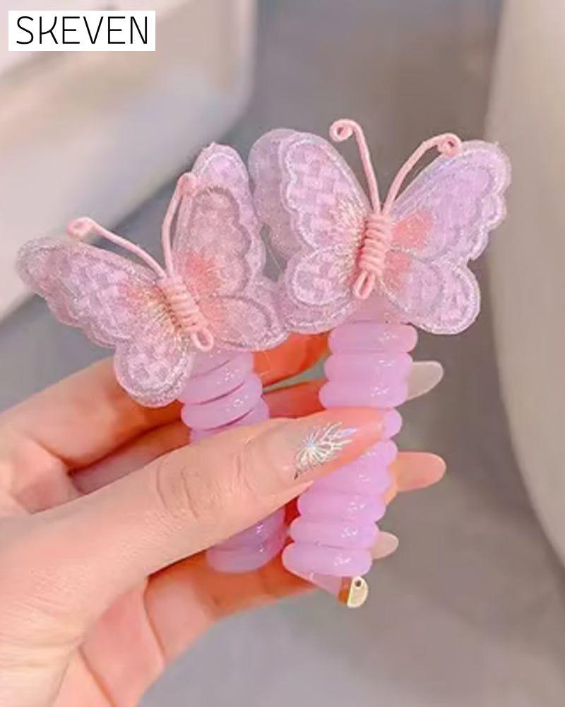 Butterfly Telephone Wire Hair Bands
