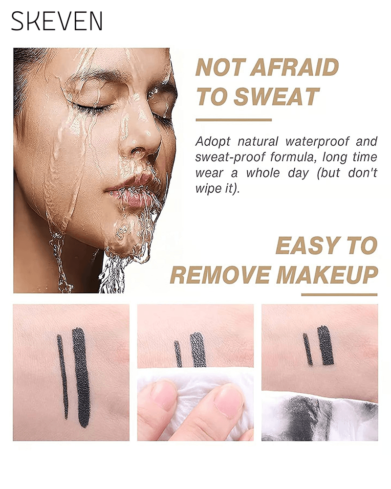 Natürliche, wasserfeste Eyeliner-Creme