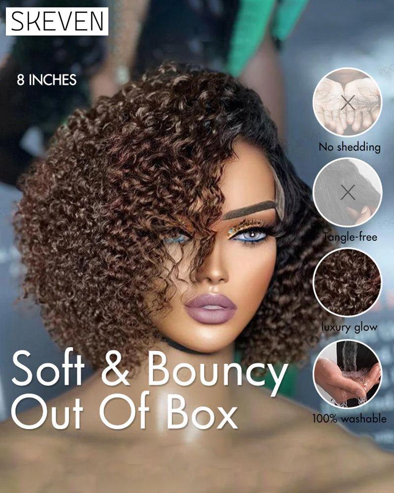 African Curly Wig Headset