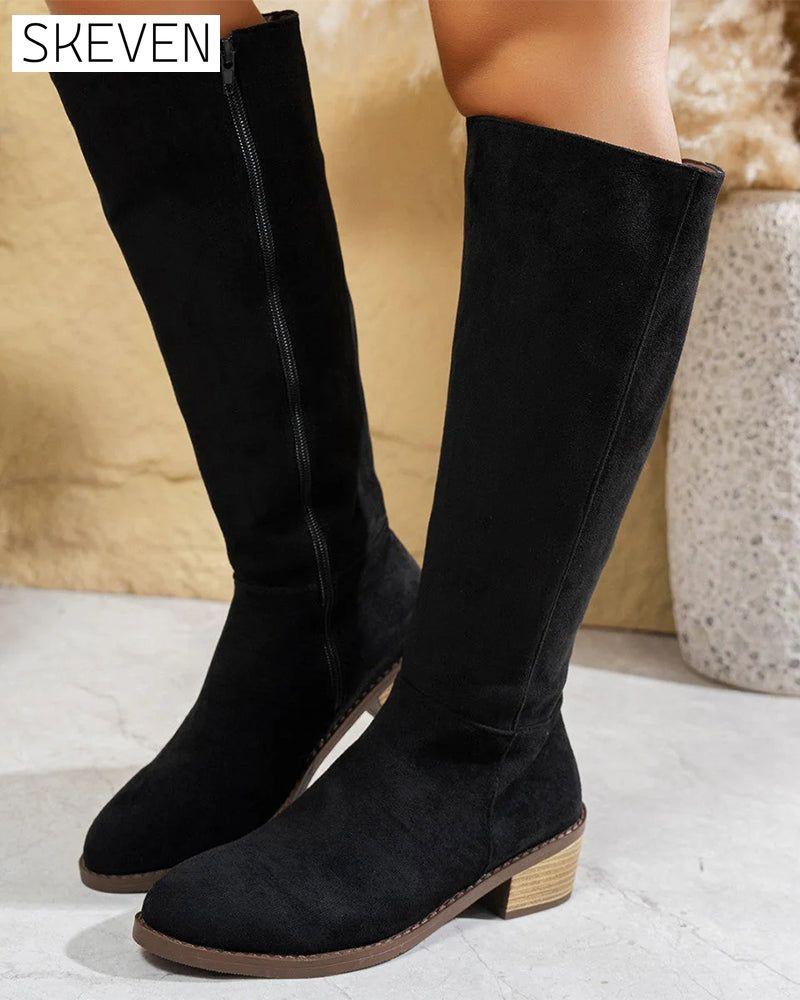 Modische hohe Stiefel für Damen