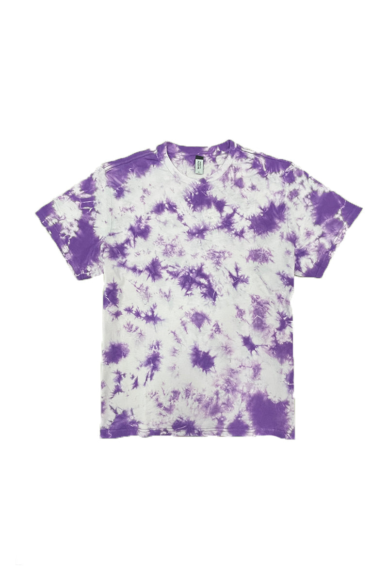 Men's Purple Splotch Tye Dye Tshirt