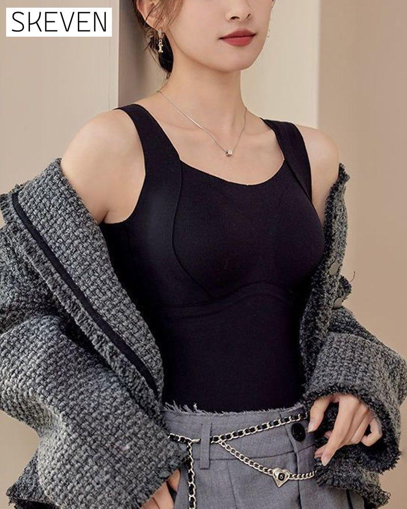 Thermo-Tanktops für Damen mit integriertem BH