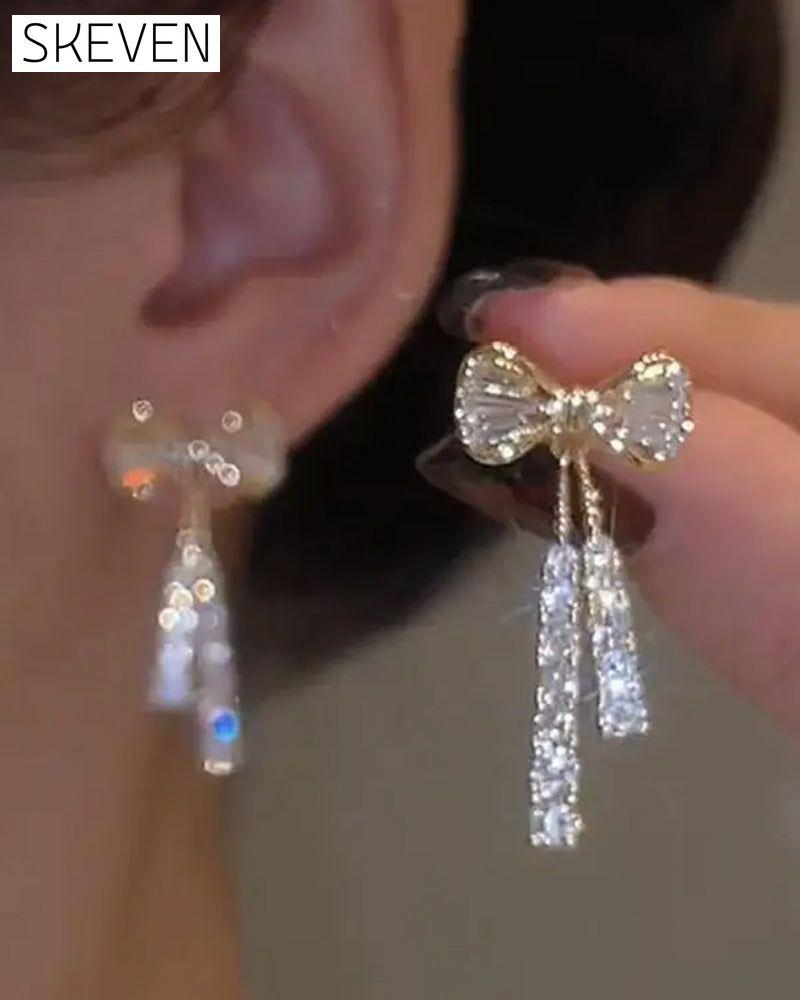 Sparkling Butterfly Earrings