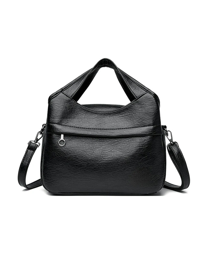 Vintage Large-Capacity Crossbody Bag