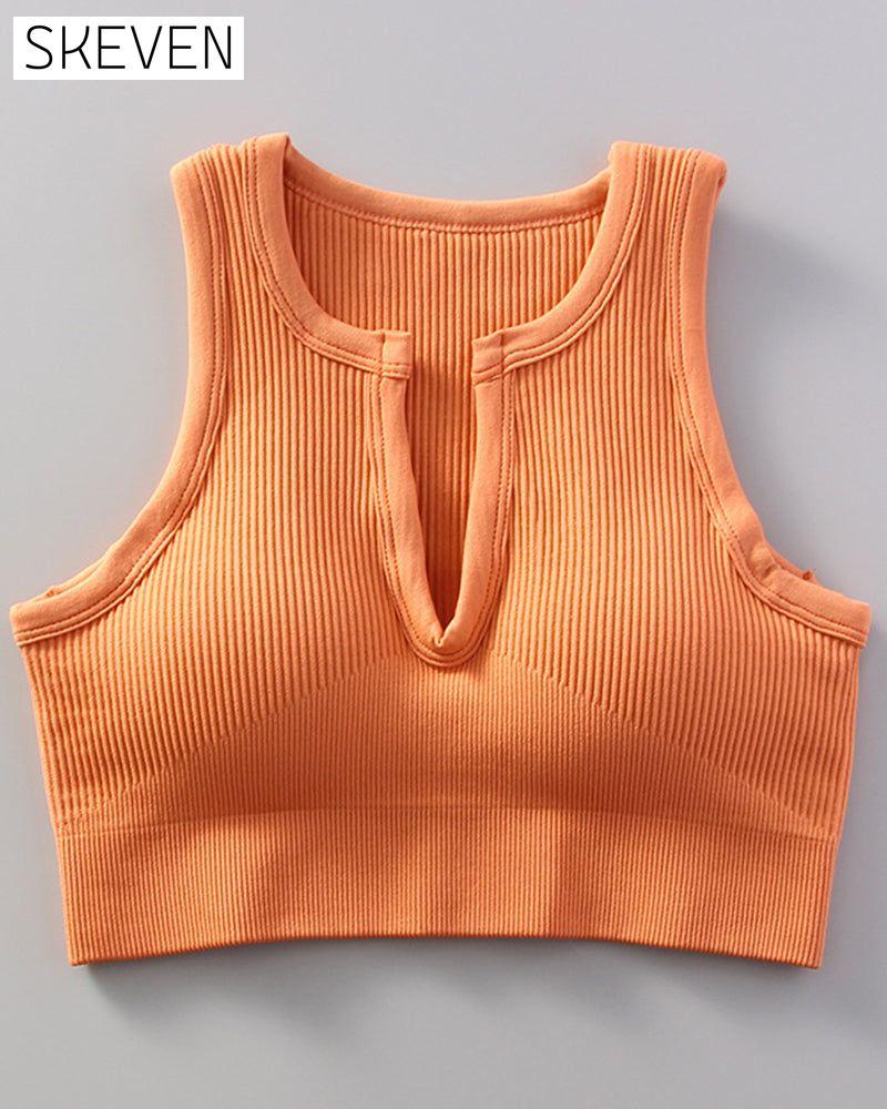 Yoga-Sport-Tanktop mit BH