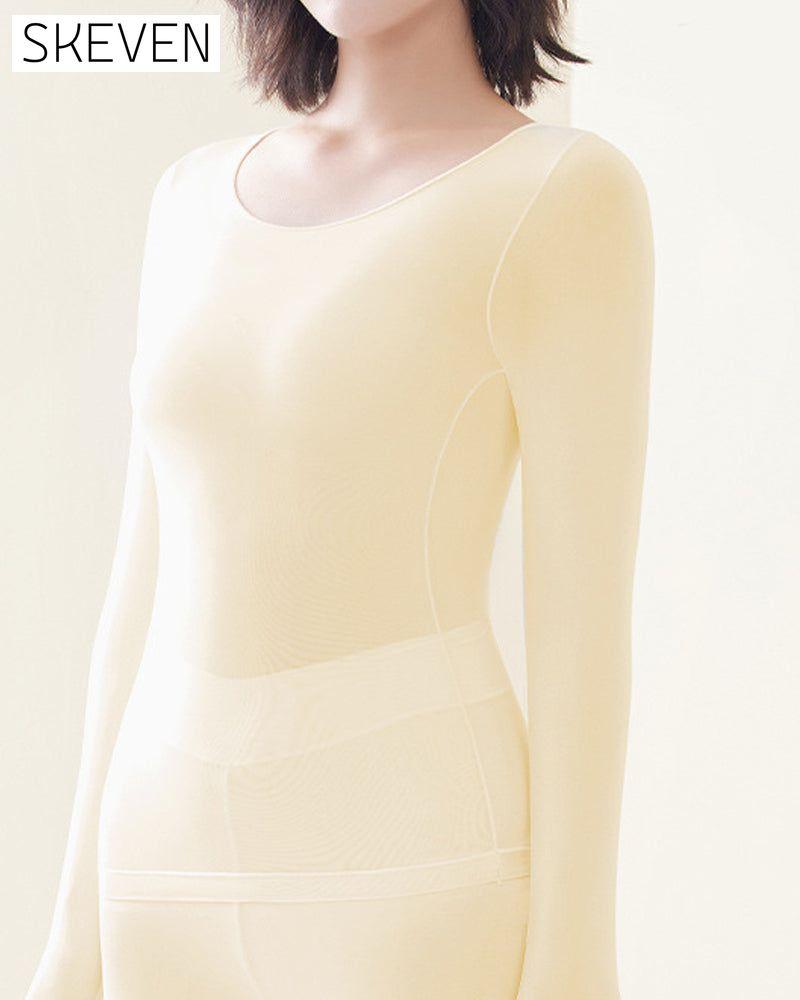 Sous-vêtements thermiques ultra-fins et sans coutures pour femmes