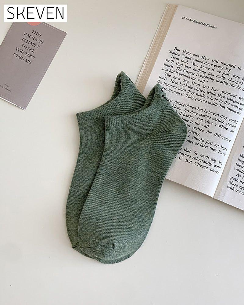💖 Cute Face Ankle Socks – Bring Joy to Your Every Step