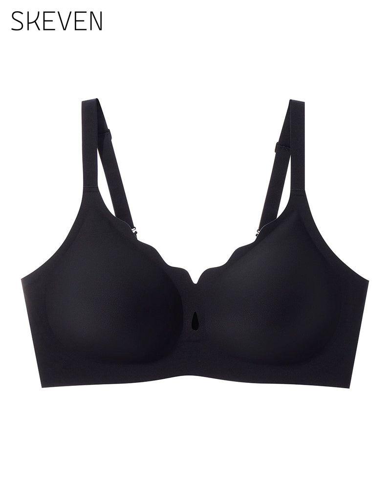 Damen-BH mit tropfenförmigem, hohlem, gewelltem Blumenmuster