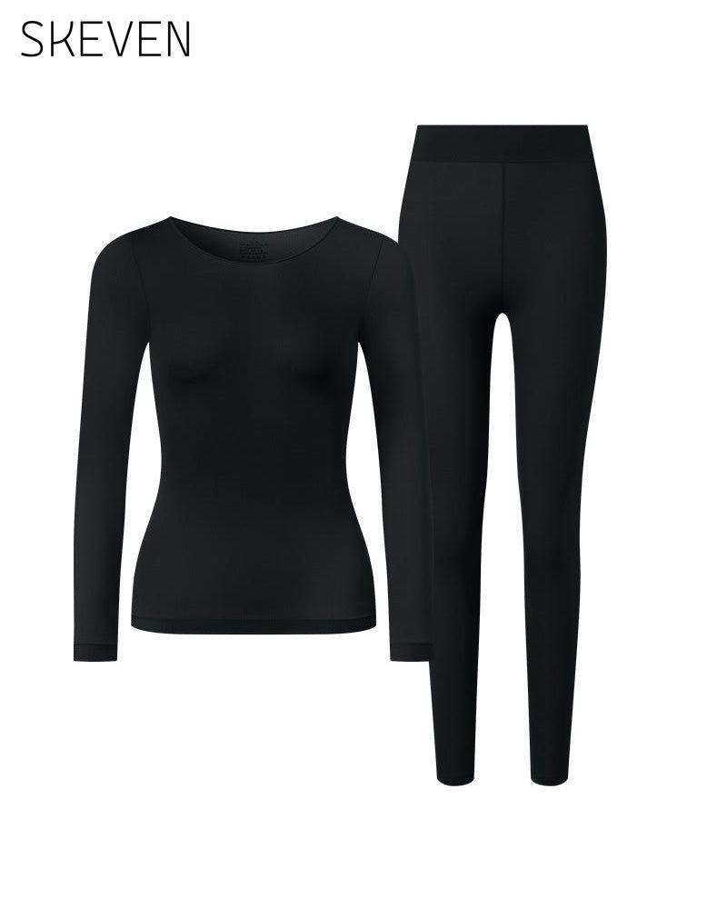Sous-vêtements thermiques ultra-fins et sans coutures pour femmes