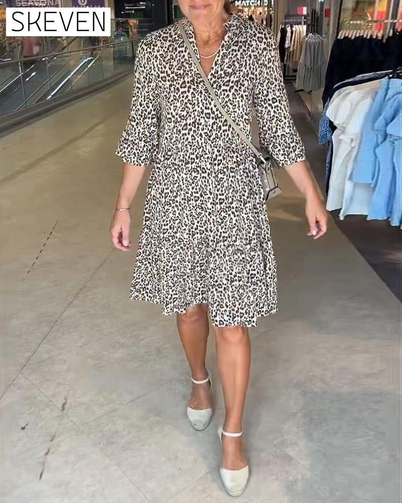 Leopard Print Dress