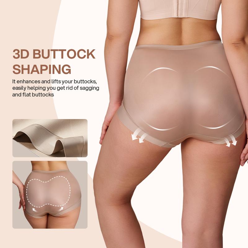 💖💖Last Day-Buy 1 Get 3 Packs💖Plus-Size High-Waist Cross Tummy Control Panties