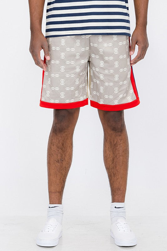 VacationGrabs Double O Tape Casual Sweat Shorts for Men