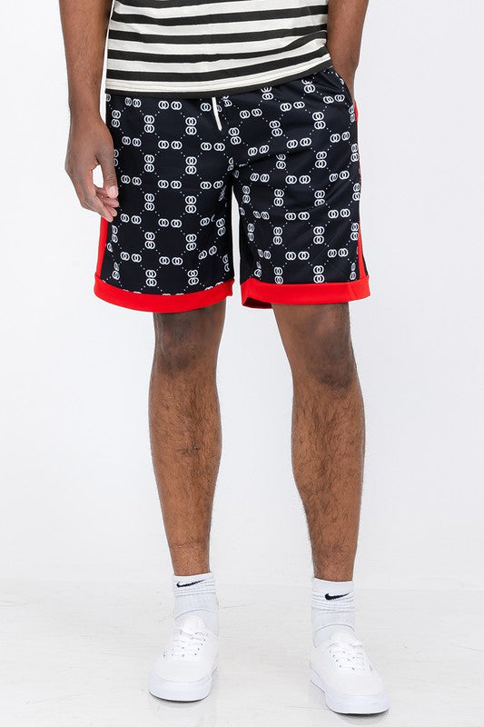 VacationGrabs Double O Tape Casual Sweat Shorts for Men