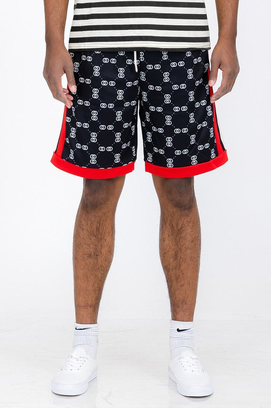 VacationGrabs Double O Tape Casual Sweat Shorts for Men