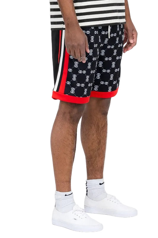 VacationGrabs Double O Tape Casual Sweat Shorts for Men