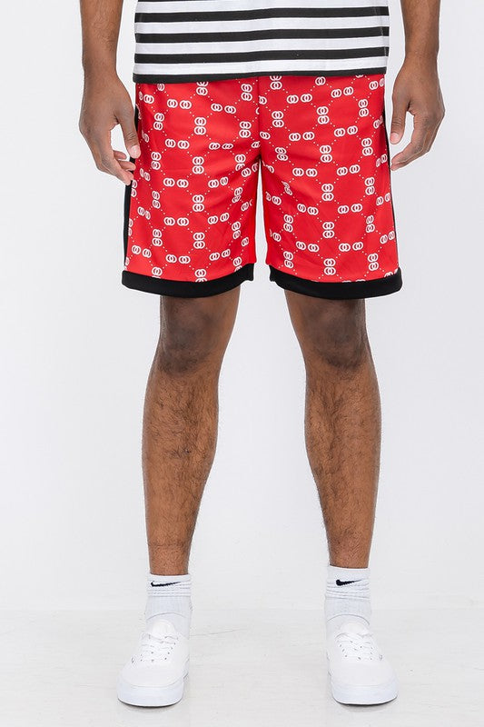 VacationGrabs Double O Tape Casual Sweat Shorts for Men