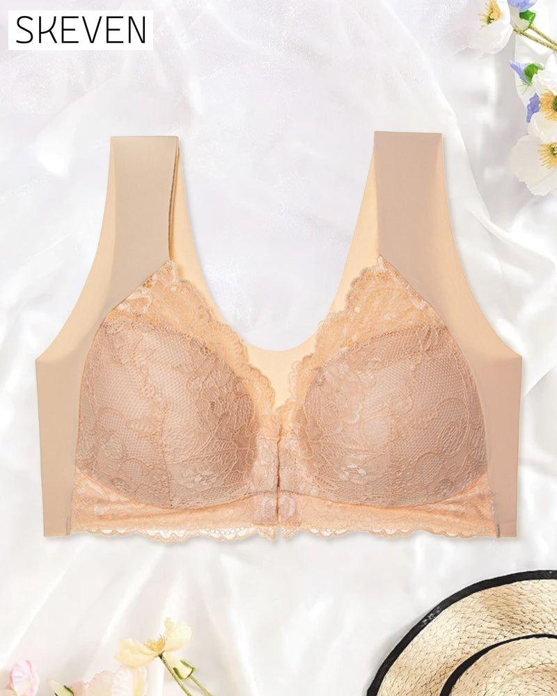Nahtloser Push-Up-Spitzen-BH