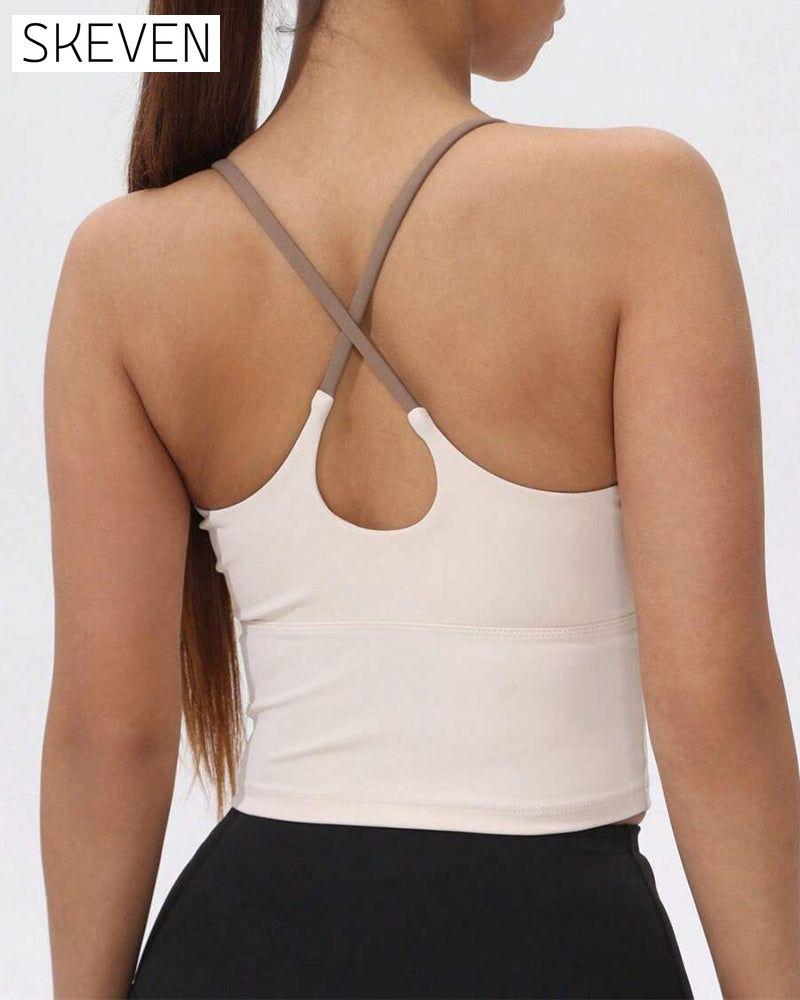 Sport-Tanktop mit integriertem Brustpolster