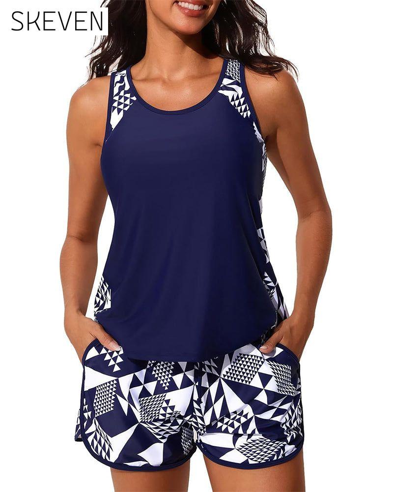 Pocket Printed Shorts Beach Bikini