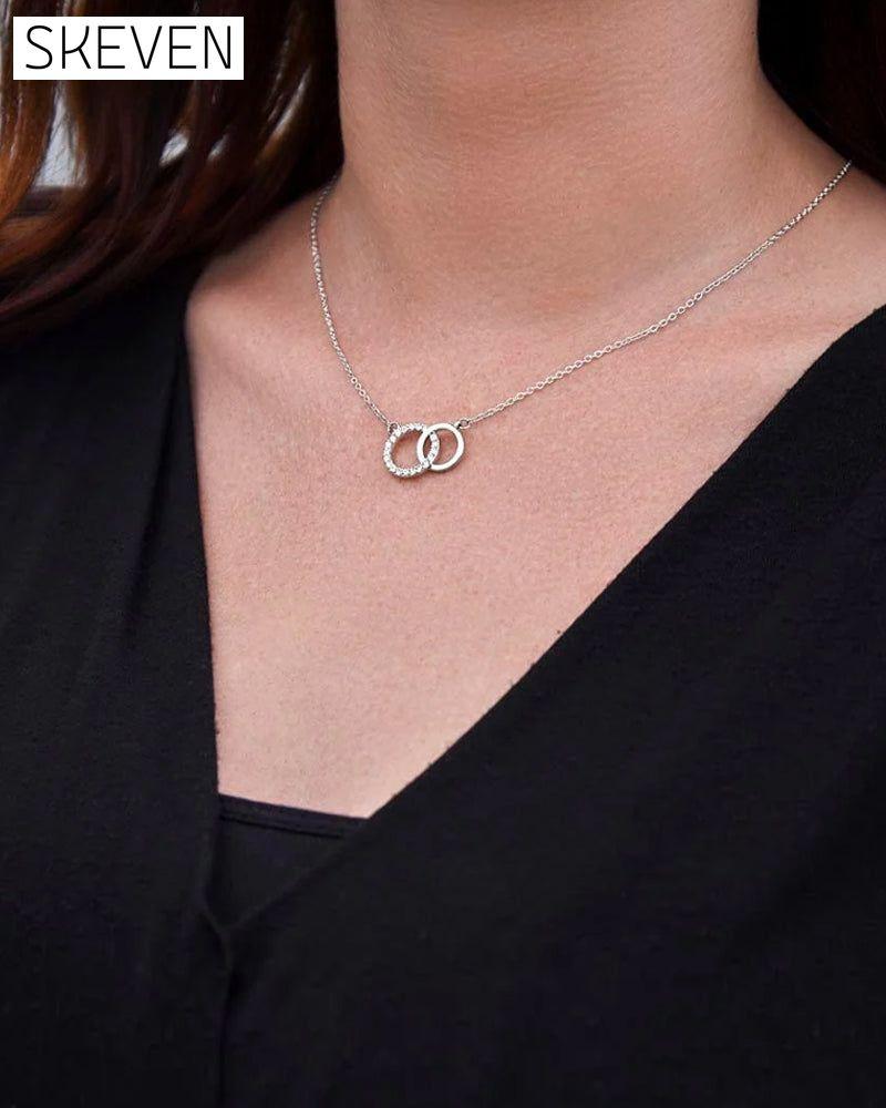 Collier à double anneau