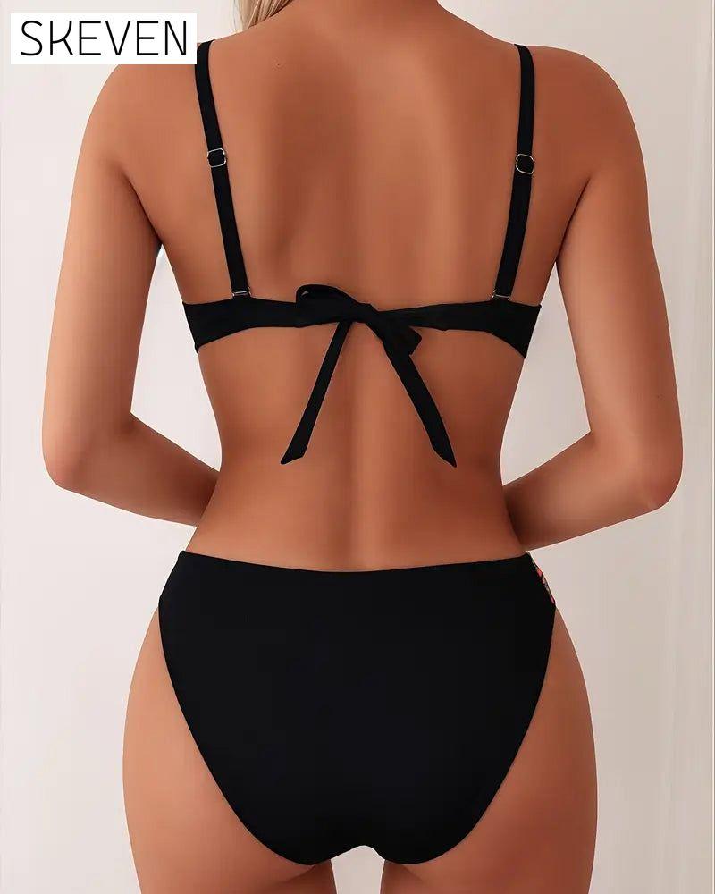 Sexy rückenfreier Bikini