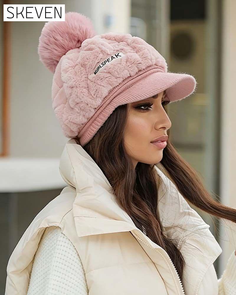 Women's Winter Short Brim Hat