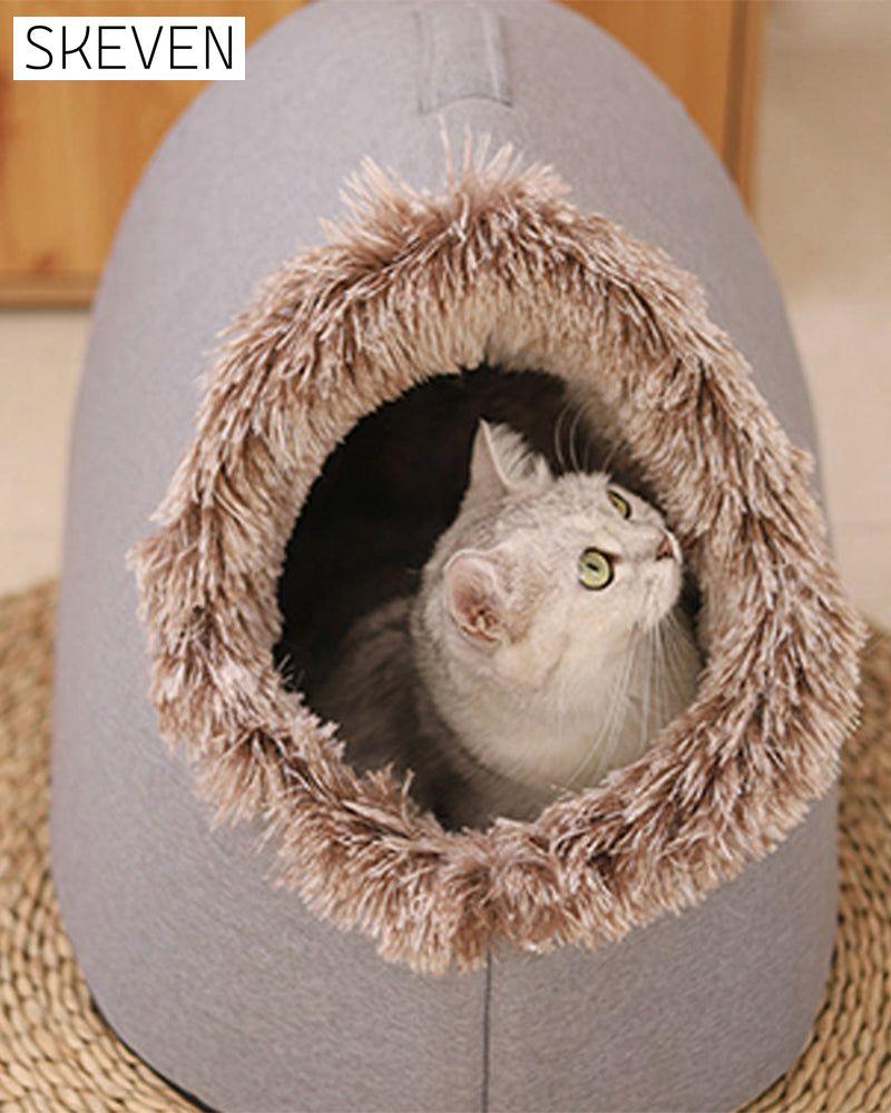 OFFWinter Warm Pet Cave Bed