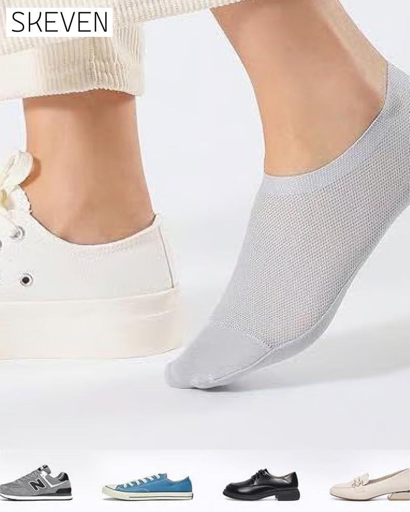Ultra Thin Liner Socks Non Slip ComBed Cotton No Show Socks