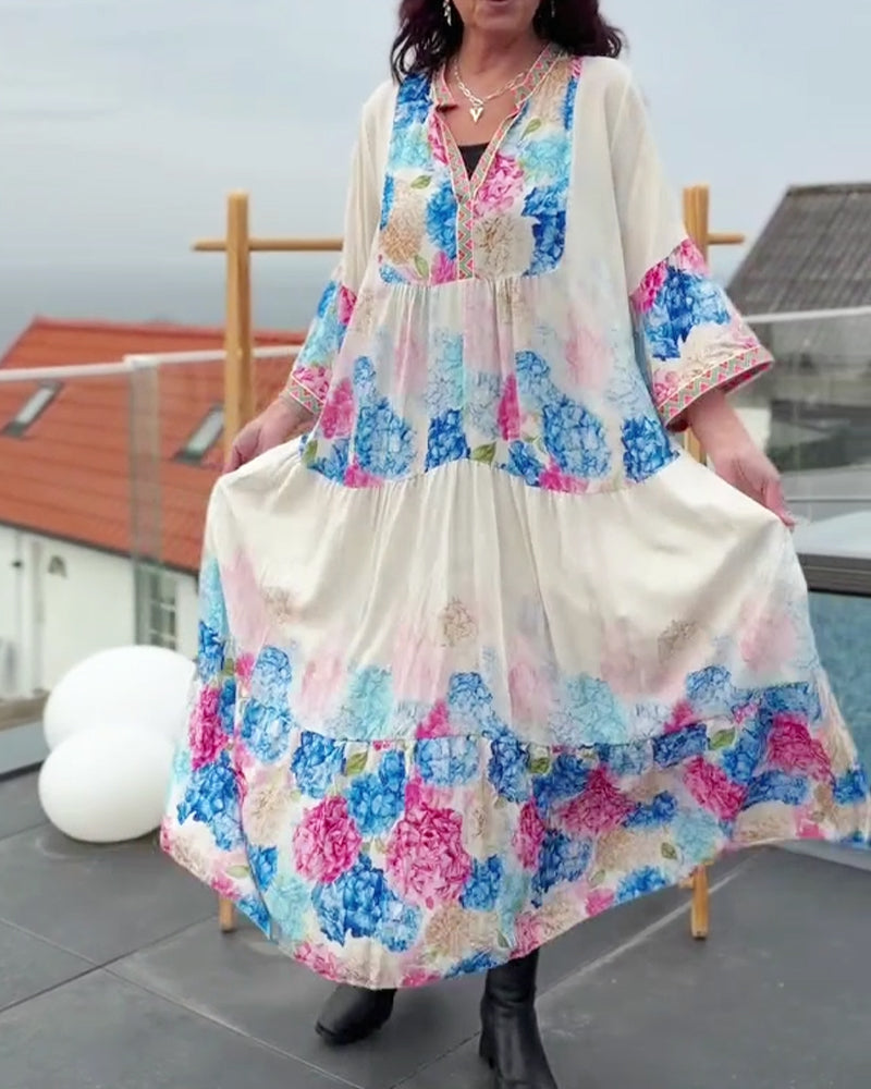 Bohemian Vacation Maxi Dress