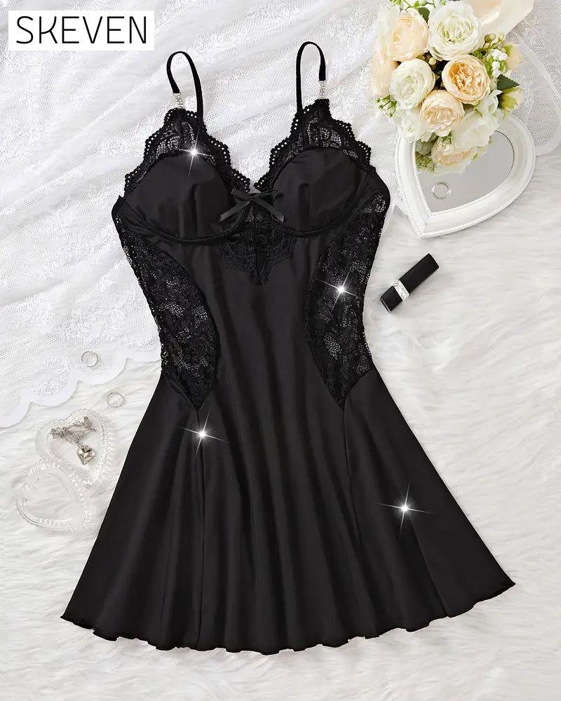 Sexy Suspender Nightdress