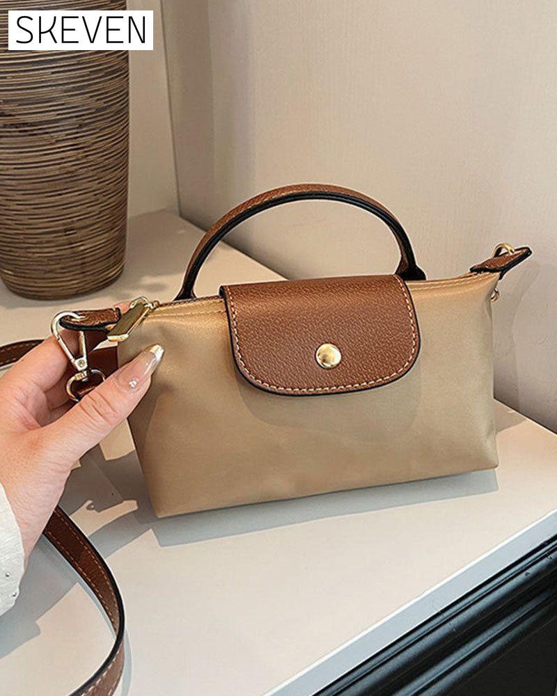 Sac bandoulière à rabat simple pour femme