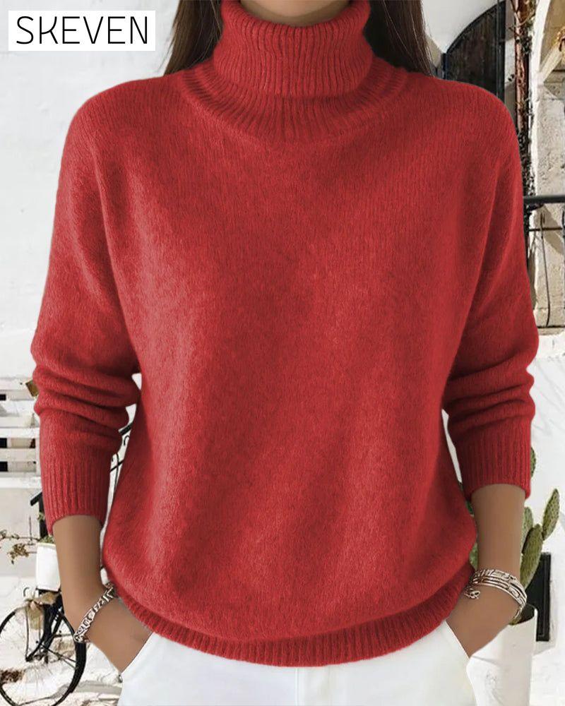 Turtleneck Lazy Style Pullover