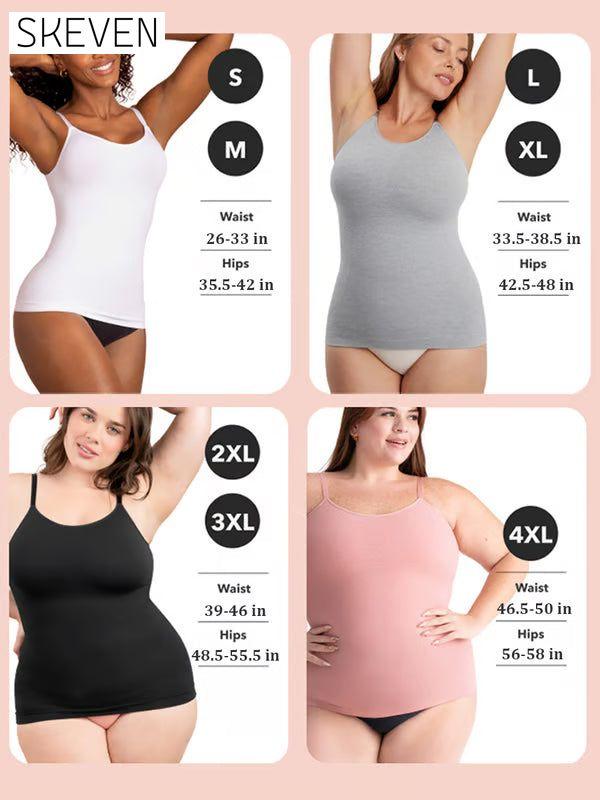 💕2025 HEISSER VERKAUF Ganztägiges formendes Komfort-Stretch-Camisolei
