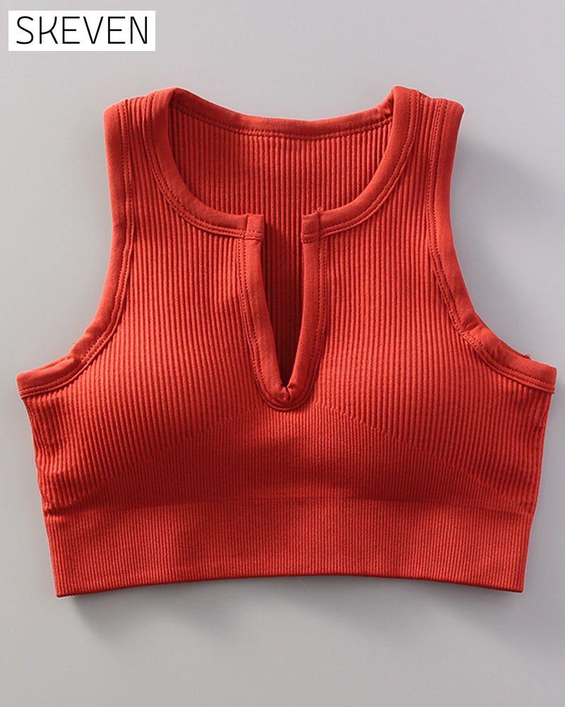 Yoga-Sport-Tanktop mit BH