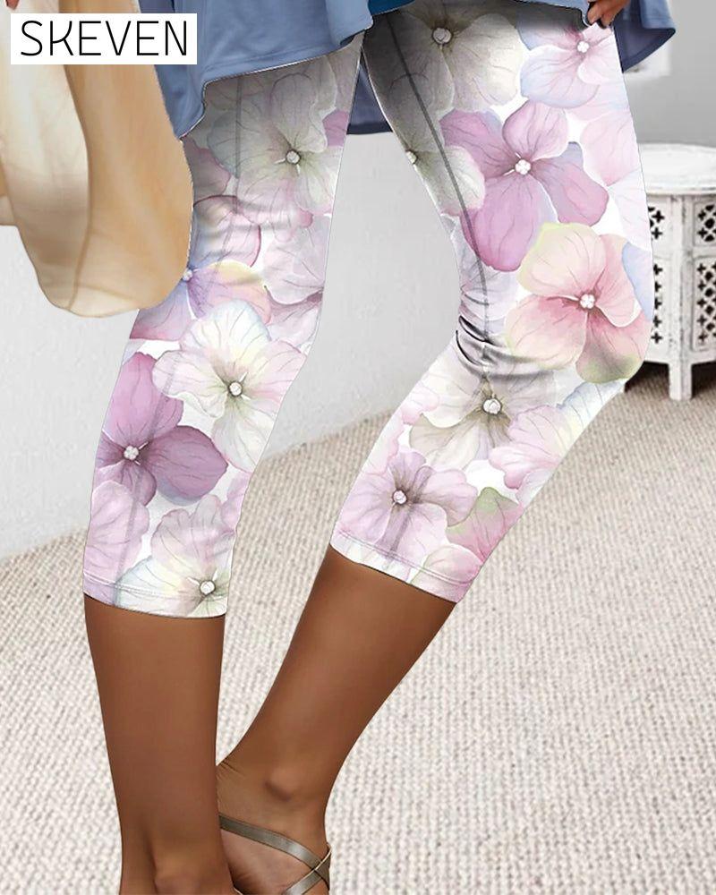 Bedruckte Freizeithose