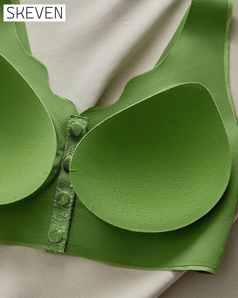 Comfort Front Closure & Wire-Free Seamless Bra