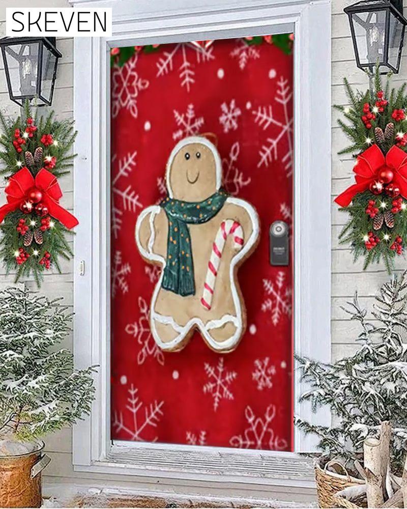 🌟2025 Christmas And Halloween Front Door Decoration