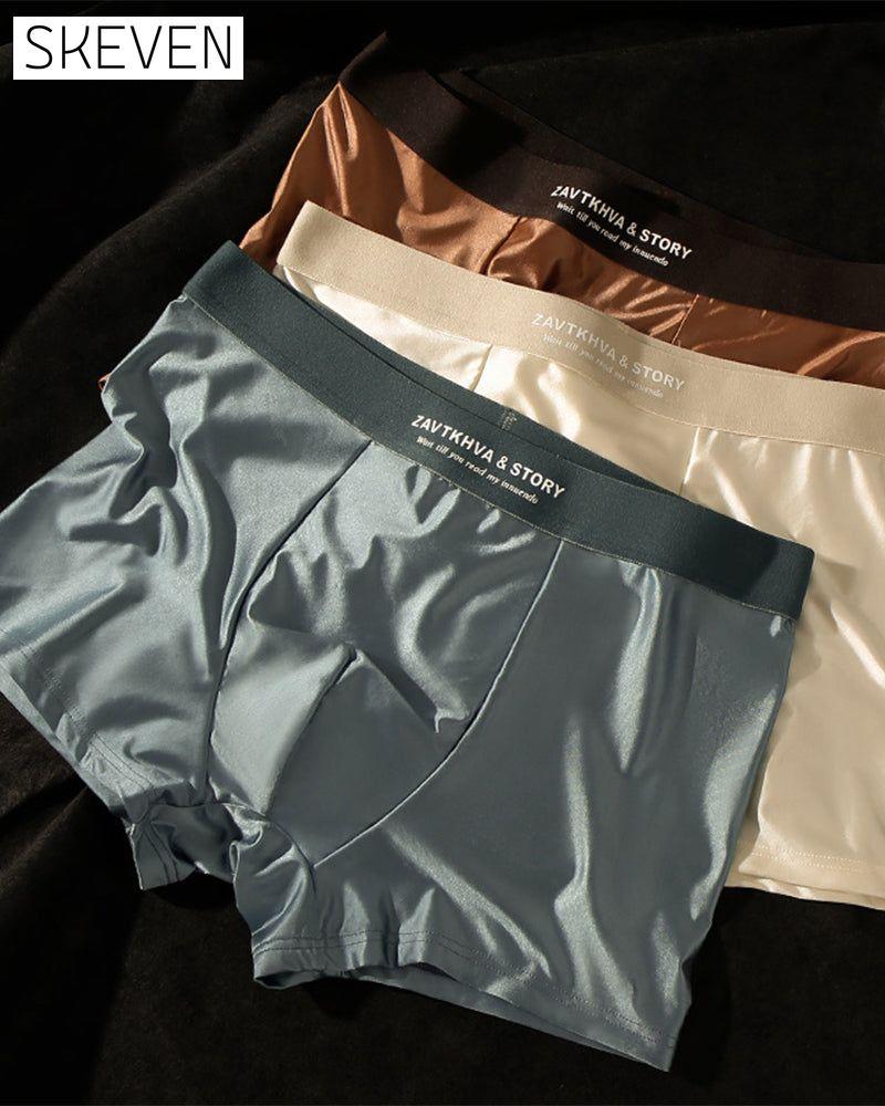 Luxury Ice Silk Men’S Boxer Briefs