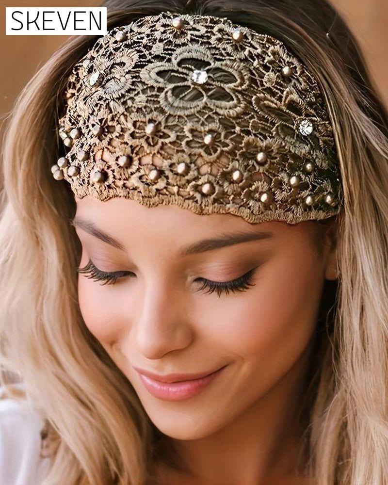 Plum Blossom Hollow Headband