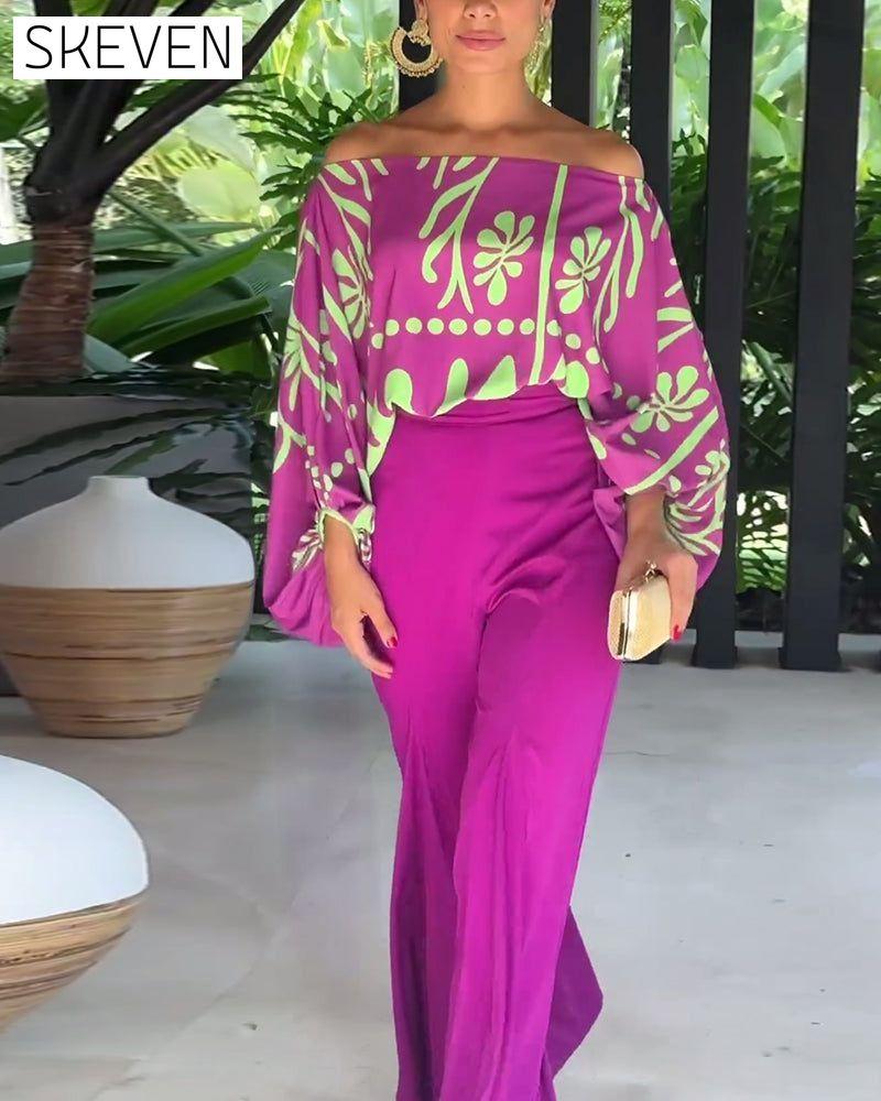 Ladies elegant one shoulder Blouse blouse&shirts spring summer