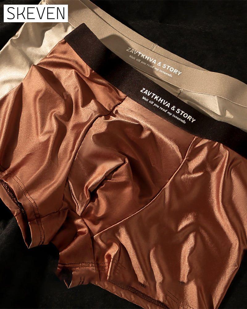 Luxury Ice Silk Men’S Boxer Briefs