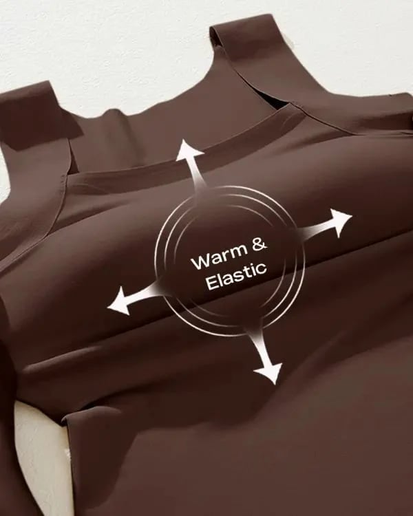 🔥Last Day Special Price ￡8.99!!💐Women's U Neck Camisole High Strechy Seamless Built-in Bra Padded Tank Tops