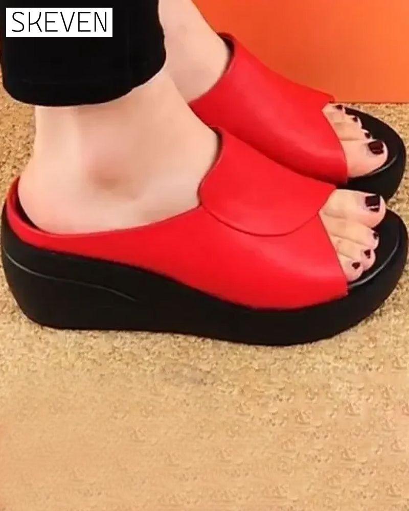 soft sole wedge sandals