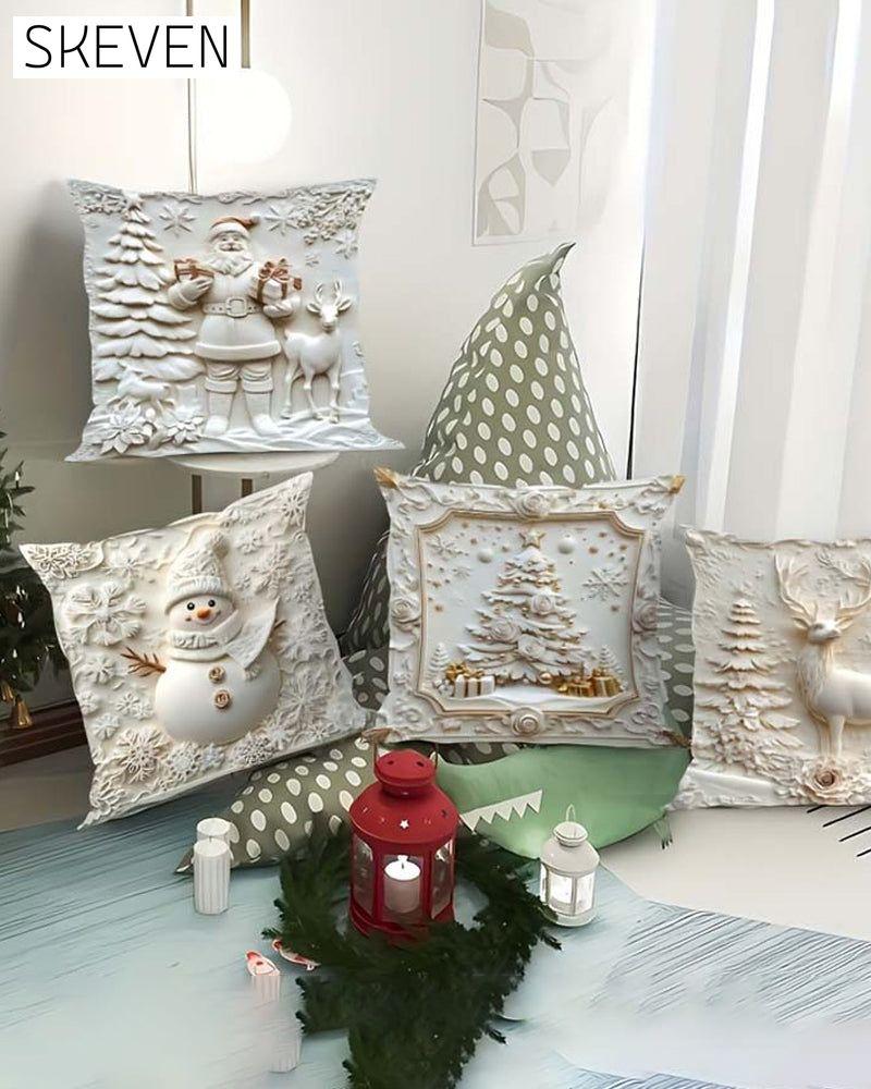 Elegant Christmas Decorative Pillowcases