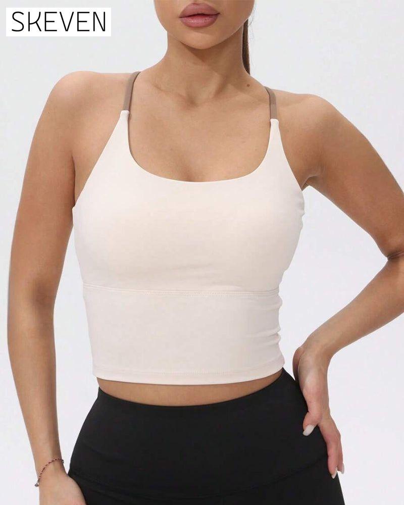 Sport-Tanktop mit integriertem Brustpolster