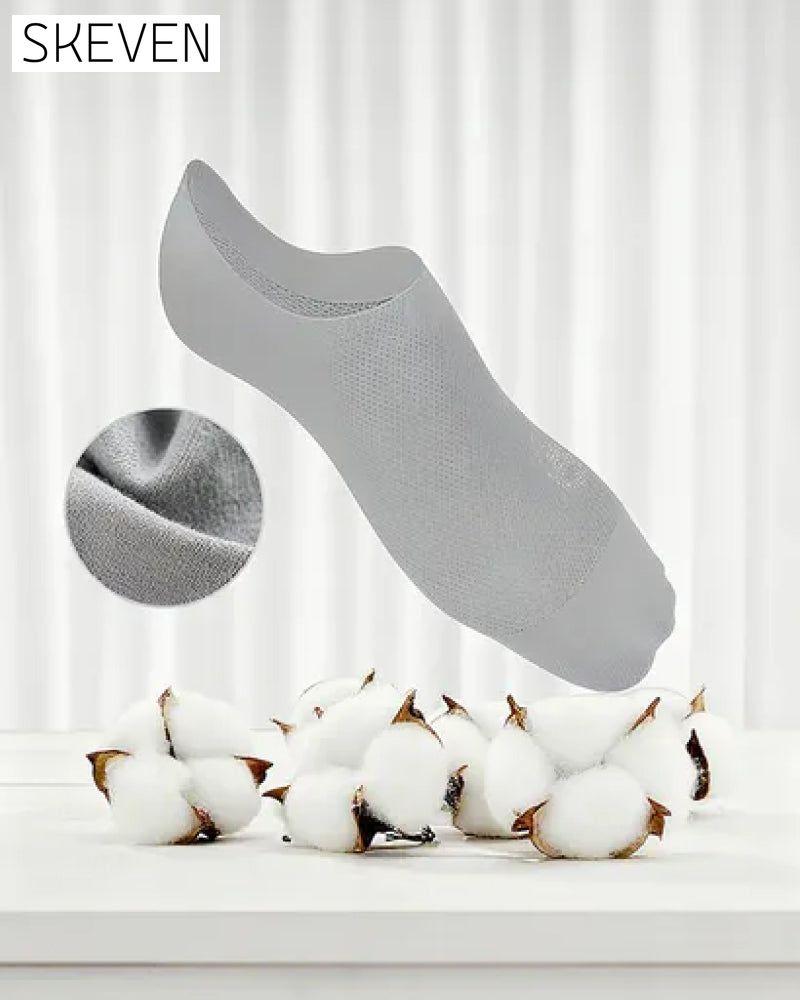 Ultra Thin Liner Socks Non Slip ComBed Cotton No Show Socks
