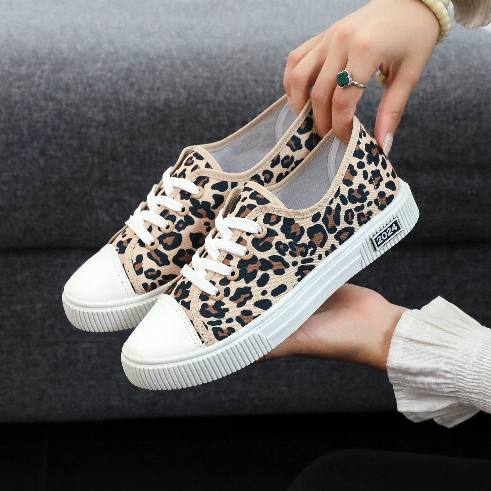 Spring Breathable Flat Casual Shoes