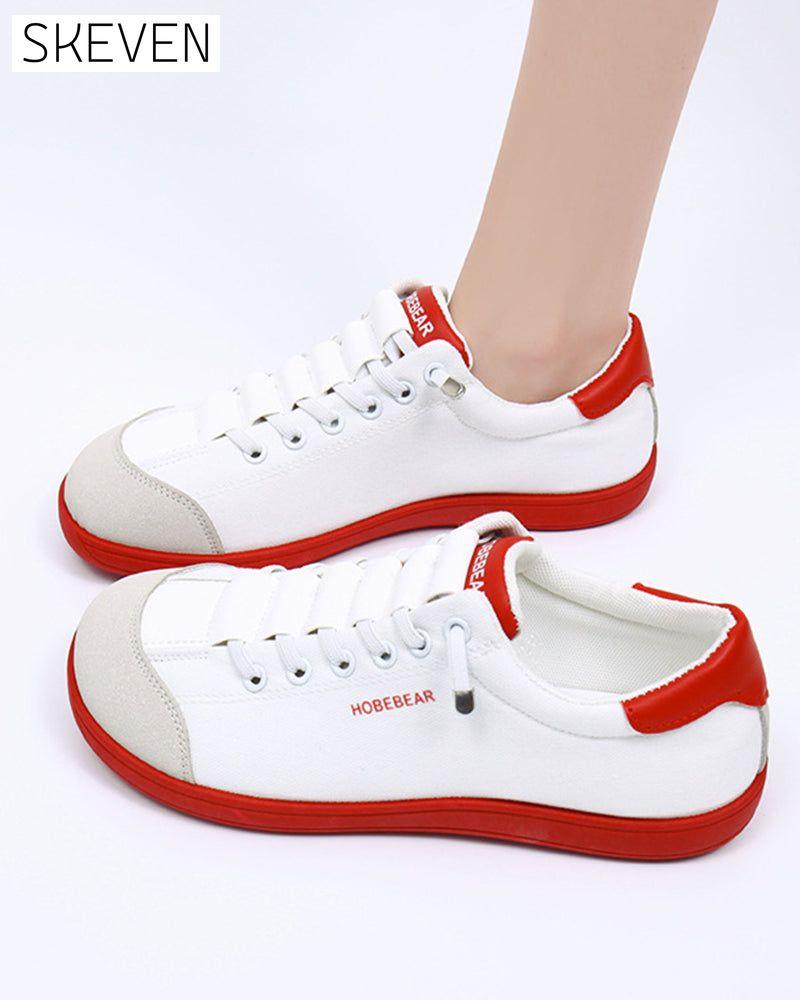 Damen-Sneaker mit breiter Zehenpartie
