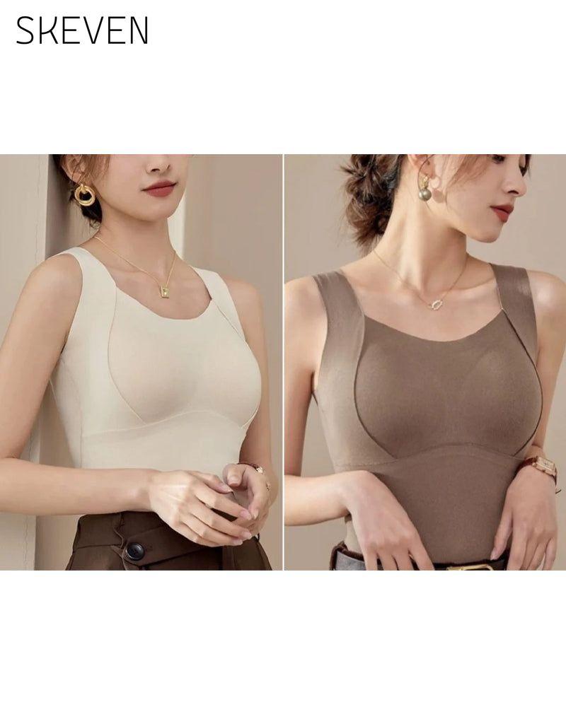 Thermo-Tanktops für Damen mit integriertem BH