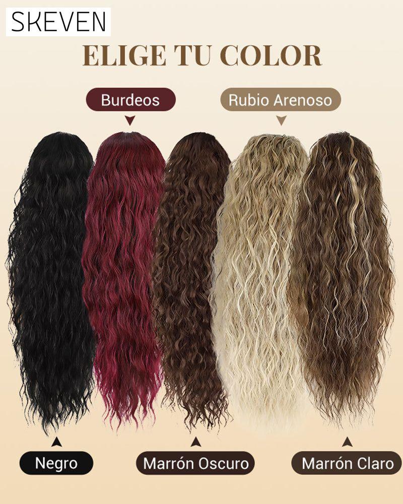 Long Voluminous And Curly Hair Extension